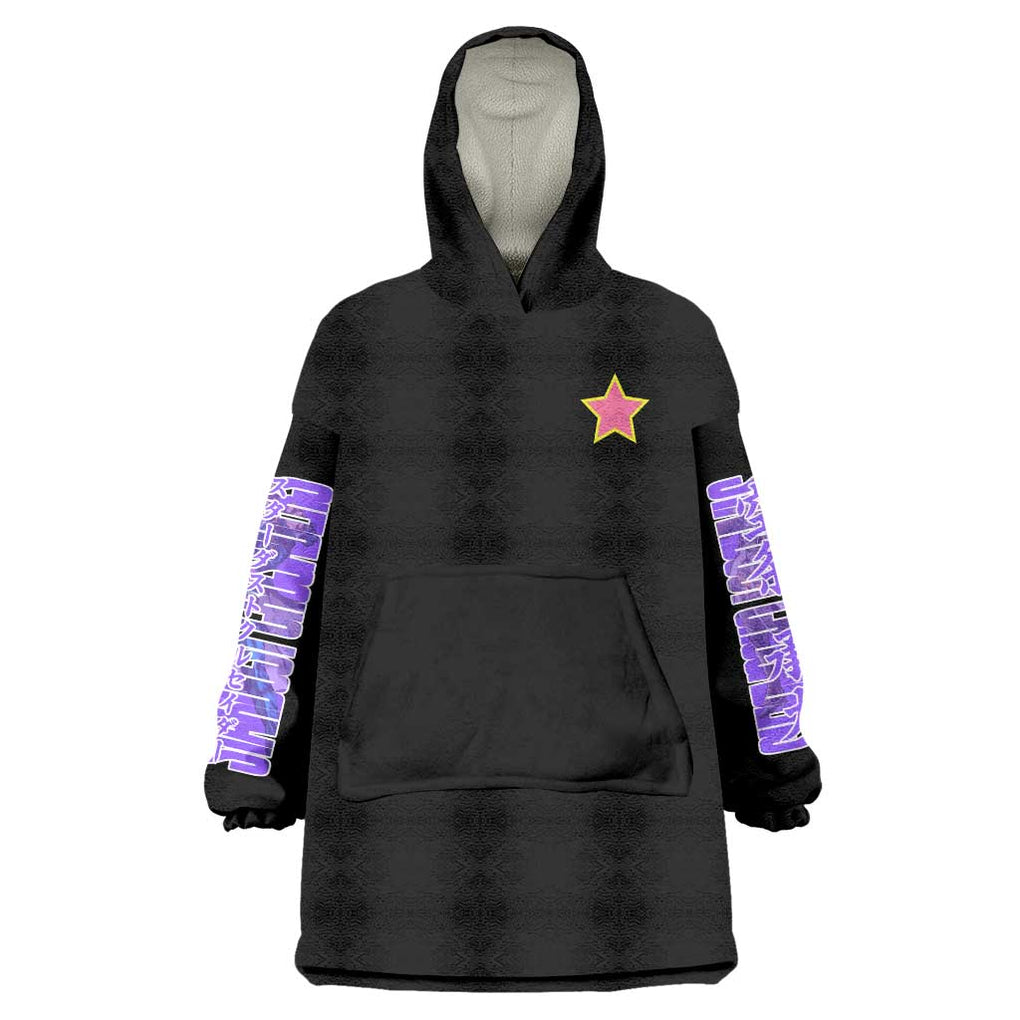 Jotaro Kujo Jojo’s Six Star Bizarre Adventure Wearable Blanket Hoodie Anime Style