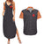 Uzumaki Naruto Naruto Shippuden Couples Matching Summer Maxi Dress and Hawaiian Shirt Anime Style