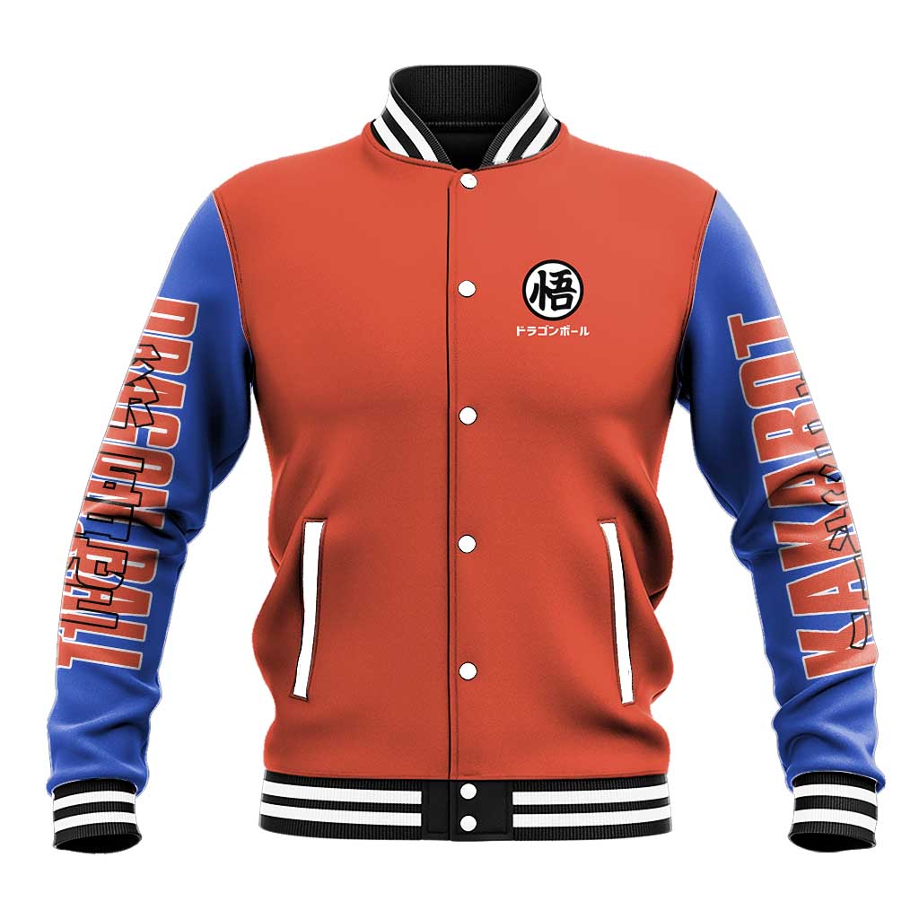 Son Goku Dragon Ball Z Baseball Jacket Anime Style