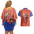 Son Goku Dragon Ball Z Couples Matching Off Shoulder Short Dress and Hawaiian Shirt Anime Style