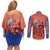 Son Goku Dragon Ball Z Couples Matching Off Shoulder Short Dress and Long Sleeve Button Shirt Anime Style