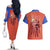 Son Goku Dragon Ball Z Couples Matching Off The Shoulder Long Sleeve Dress and Hawaiian Shirt Anime Style