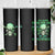 When I Was Born Mad Skull Skinny Tumbler