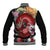 Red Dragon Baseball Jacket Japan Art Style