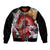 Red Dragon Bomber Jacket Japan Art Style