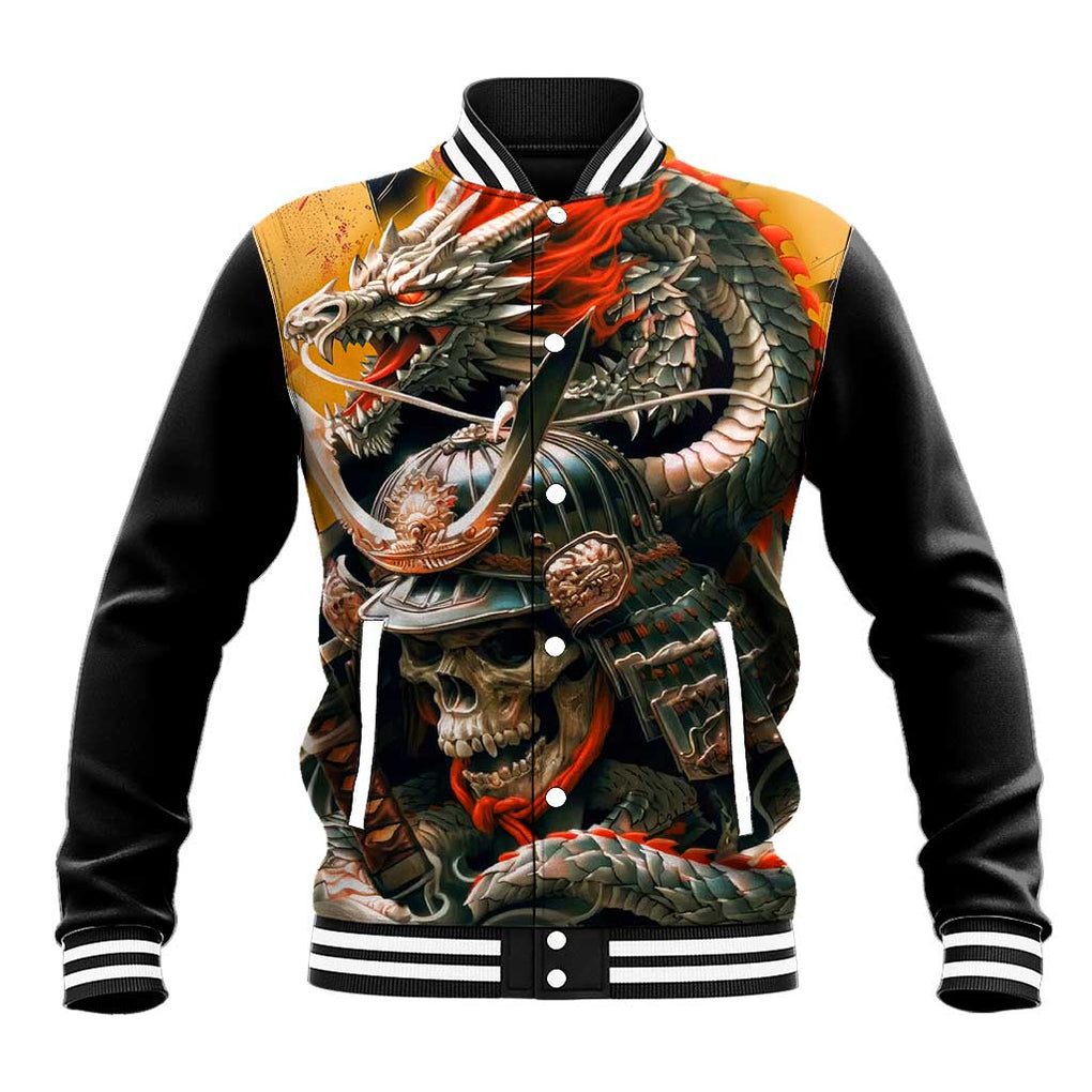 Samurai Yakuza Baseball Jacket Japan Art Style