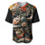 Samurai Yakuza Baseball Jersey Japan Art Style