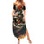 Samurai Yakuza Summer Maxi Dress Japan Art Style