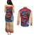 Tengu Couples Matching Puletasi and Long Sleeve Button Shirt Japan Art Style