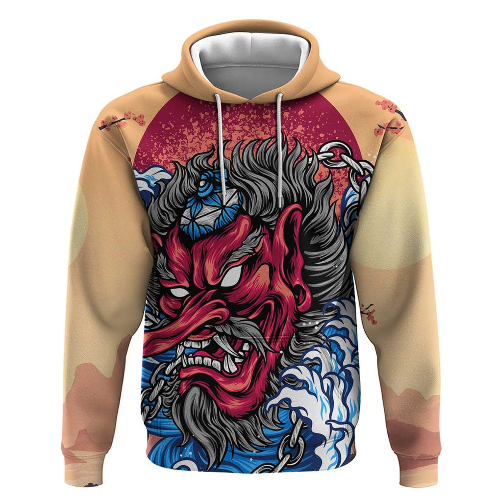 Tengu Hoodie Japan Art Style