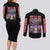 Kamen Rider Den-O Couples Matching Long Sleeve Bodycon Dress and Long Sleeve Button Shirt Anime Style