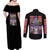 Kamen Rider Den-O Couples Matching Off Shoulder Maxi Dress and Long Sleeve Button Shirt Anime Style