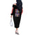 Kamen Rider Den-O Off The Shoulder Long Sleeve Dress Anime Style