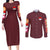 Blaziken - Poke Couples Matching Long Sleeve Bodycon Dress and Long Sleeve Button Shirt Anime Style