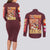 Blaziken - Poke Couples Matching Long Sleeve Bodycon Dress and Long Sleeve Button Shirt Anime Style