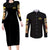 Faye Valentine Cowboy Bebop Couples Matching Long Sleeve Bodycon Dress and Long Sleeve Button Shirt Japan Anime Style TS04