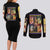 Faye Valentine Cowboy Bebop Couples Matching Long Sleeve Bodycon Dress and Long Sleeve Button Shirt Japan Anime Style TS04