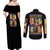 Faye Valentine Cowboy Bebop Couples Matching Off Shoulder Maxi Dress and Long Sleeve Button Shirt Japan Anime Style TS04