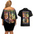 Faye Valentine Cowboy Bebop Couples Matching Off Shoulder Short Dress and Hawaiian Shirt Japan Anime Style TS04