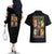 Faye Valentine Cowboy Bebop Couples Matching Off The Shoulder Long Sleeve Dress and Hawaiian Shirt Japan Anime Style TS04