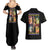 Faye Valentine Cowboy Bebop Couples Matching Summer Maxi Dress and Hawaiian Shirt Japan Anime Style TS04