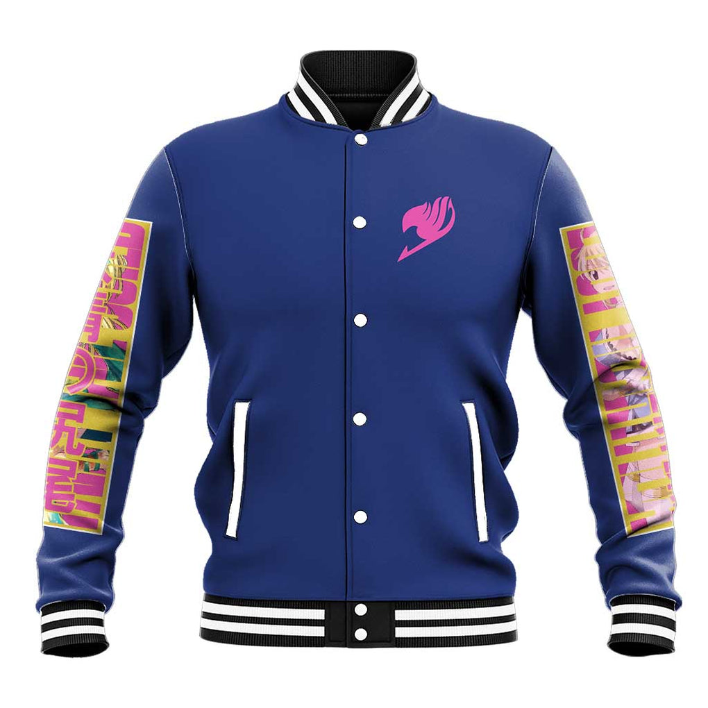 Lucy Heartfilia Fairy Tail Baseball Jacket Anime Style