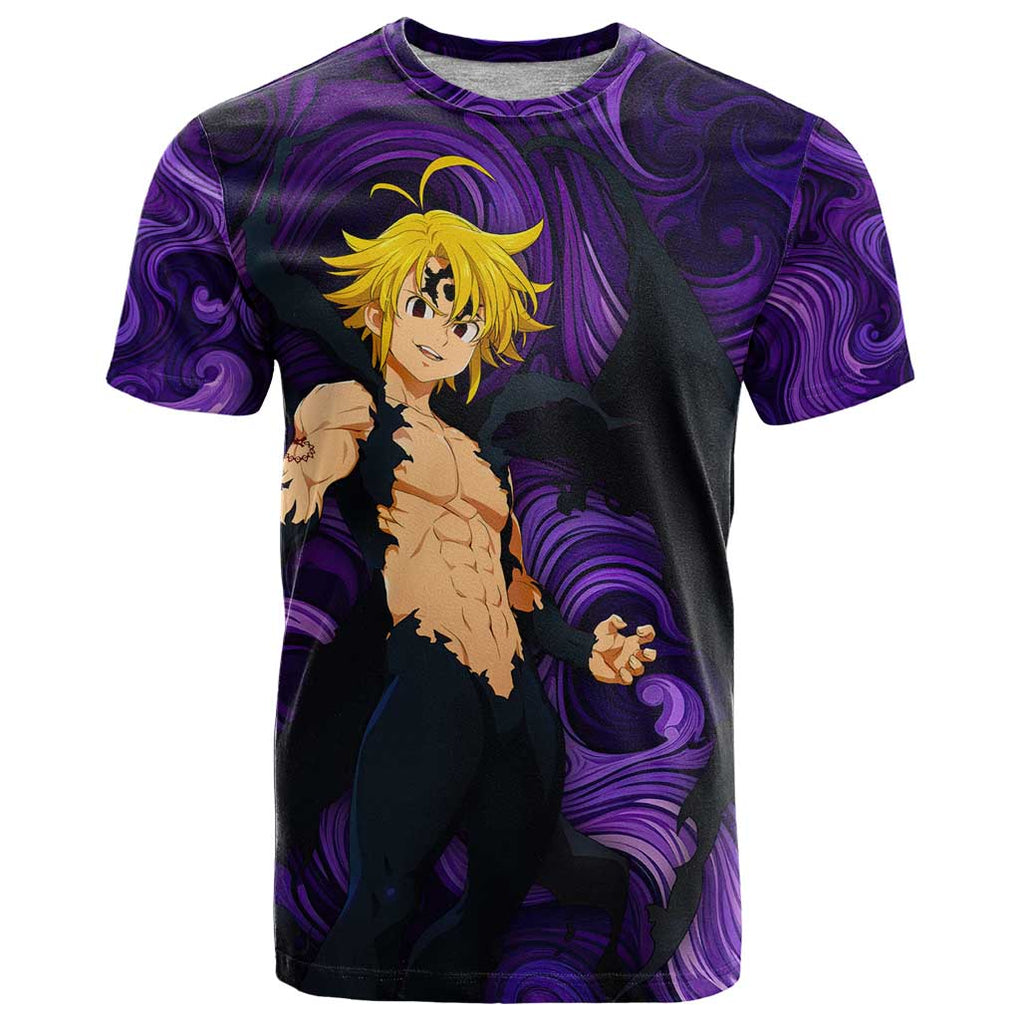 Trippy Meliodas Assault Mode Seven Deadly Sins T Shirt Trippy Style