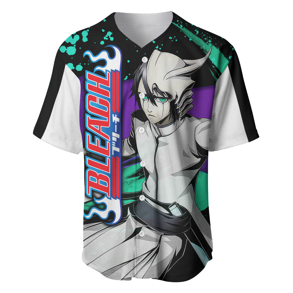 Ulquiorra Schiffer Baseball Jersey Bleach