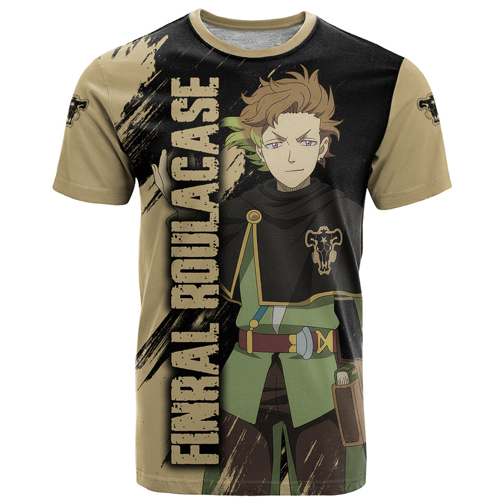 Black Bull Finral Roulacase T Shirt Black Clover Anime