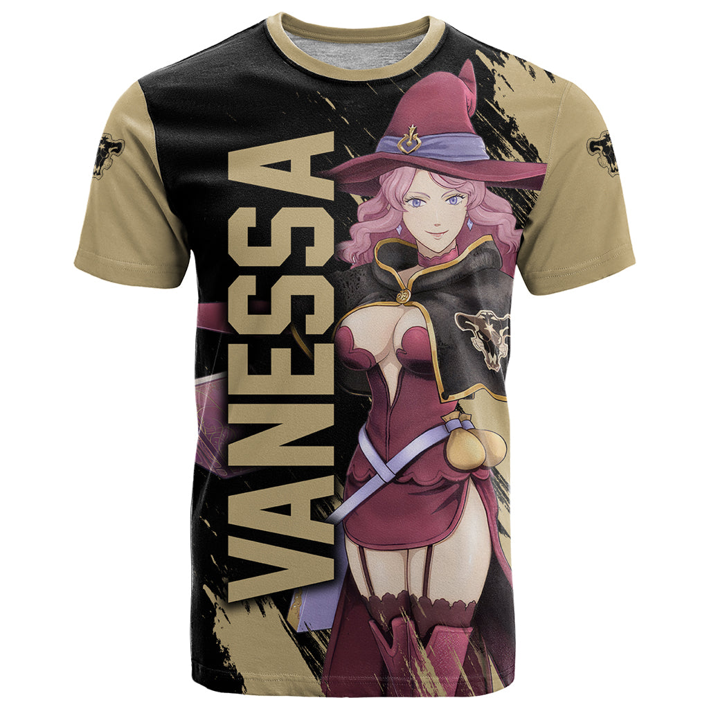 Black Bull Vanessa T Shirt Black Clover Anime