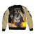 Black Bull Magna Swing Bomber Jacket Black Clover Anime