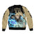 Black Bull Luck Voltia Bomber Jacket Black Clover Anime