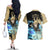 Black Bull Luck Voltia Couples Matching Off The Shoulder Long Sleeve Dress and Hawaiian Shirt Black Clover Anime