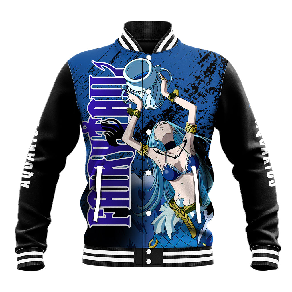 Celestial Aquarius Baseball Jacket Fairy Tail