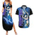 Celestial Aquarius Couples Matching Summer Maxi Dress and Hawaiian Shirt Fairy Tail