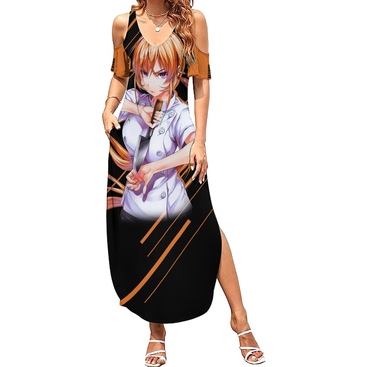 Nakiri Erina Summer Maxi Dress Shokugeki no Soma Anime