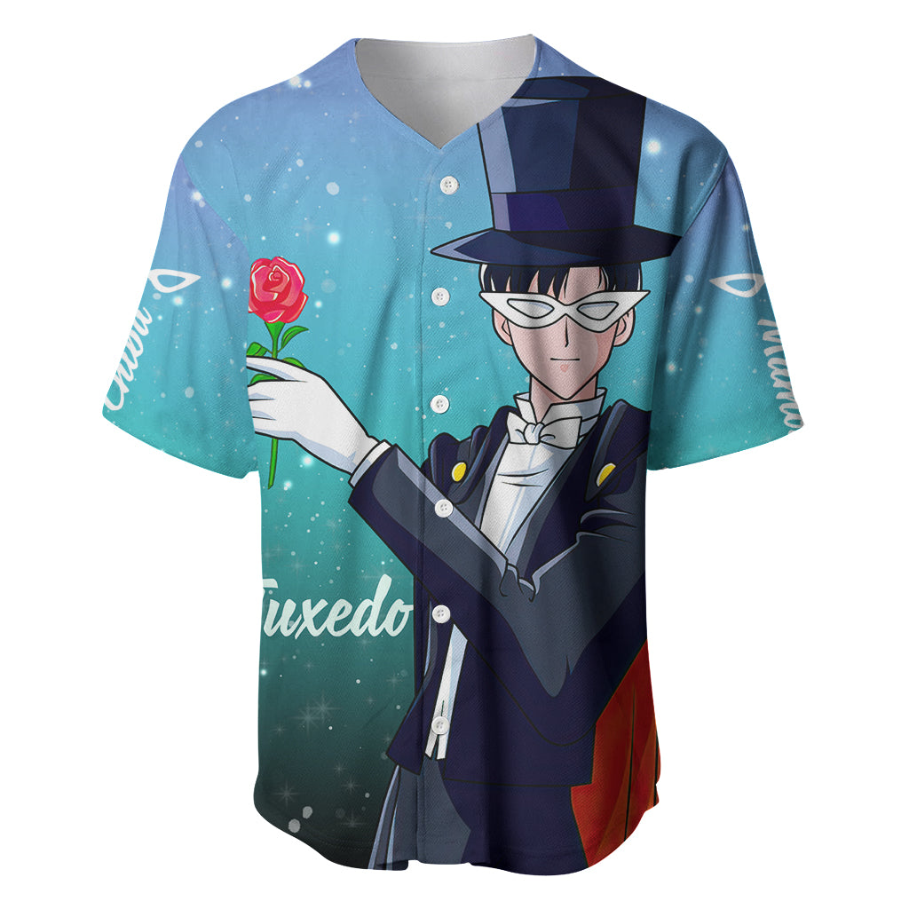 Tuxedo Baseball Jersey Sailor Moon