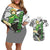 Chie Satonaka Persona Couples Matching Off Shoulder Short Dress and Hawaiian Shirt Anime Mix Polygon Cyber Style