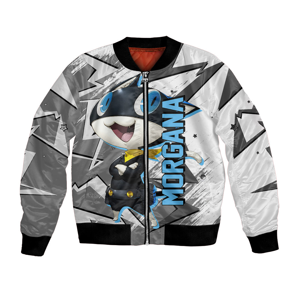 Morgana Persona Bomber Jacket Anime Mix Polygon Cyber Style