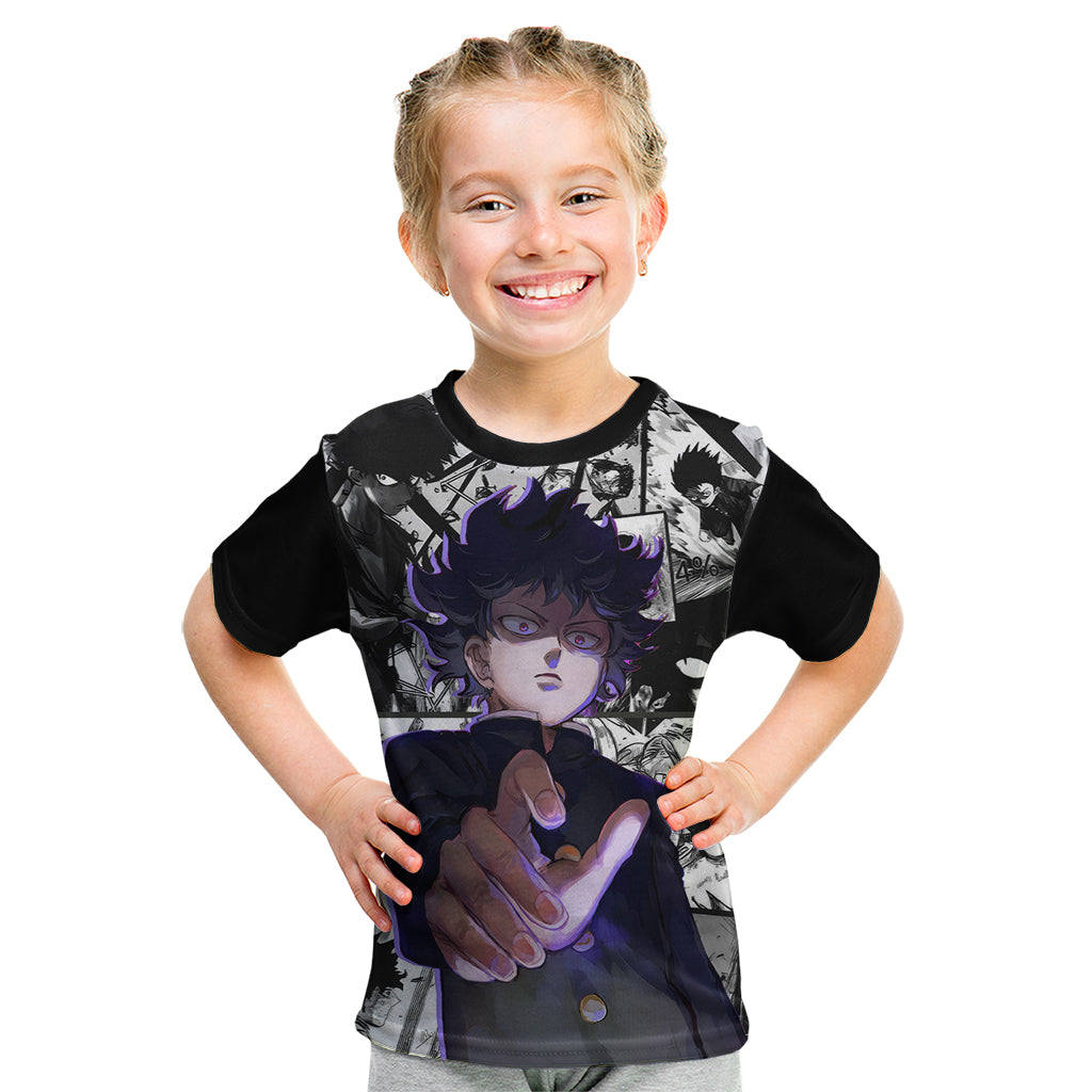 Arataka Reigen Mob Psycho 100 Kid T Shirt Anime Style Art