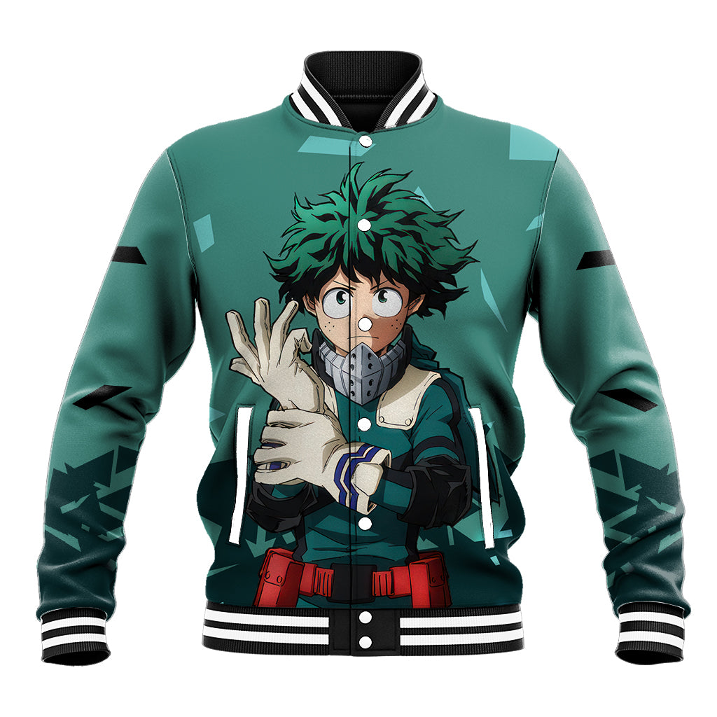 Izuku Midoriya - My Hero Academia Baseball Jacket Anime Style