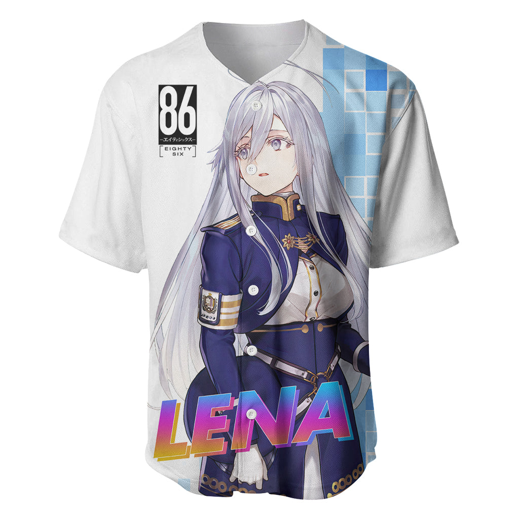 Lena Vladilena Milize Baseball Jersey Anime Style