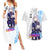 Lena Vladilena Milize Couples Matching Summer Maxi Dress and Hawaiian Shirt Anime Style