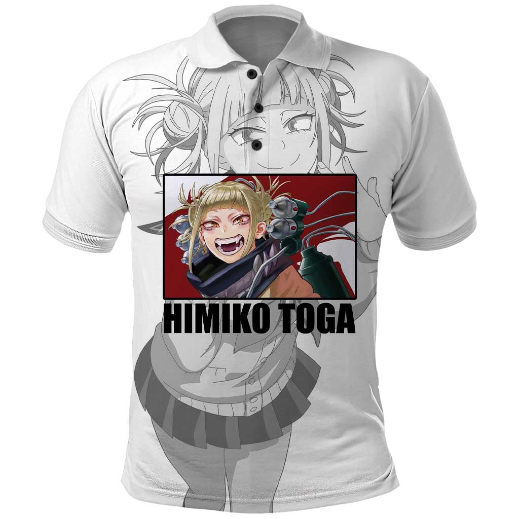 Himiko Toga - My Hero Academia Polo Shirt Anime Style