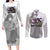 Giyu Tomioka - Demon Slayer Couples Matching Long Sleeve Bodycon Dress and Long Sleeve Button Shirt Anime Style