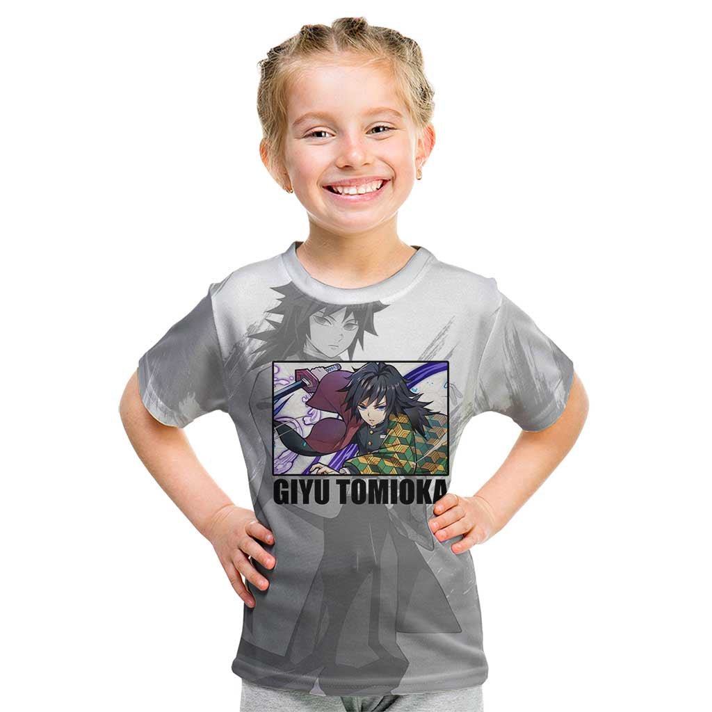 Giyu Tomioka - Demon Slayer Kid T Shirt Anime Style