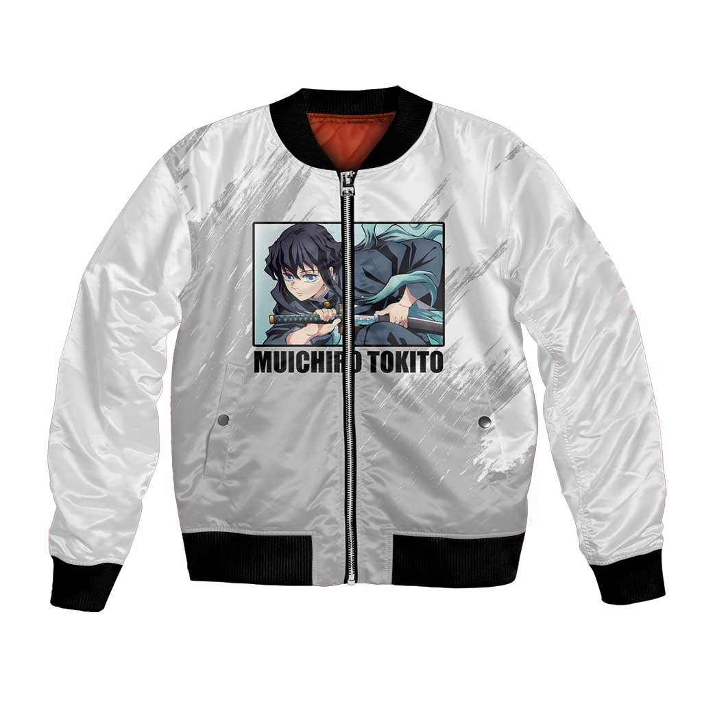 Muichiro Tokito - Demon Slayer Bomber Jacket Anime Style