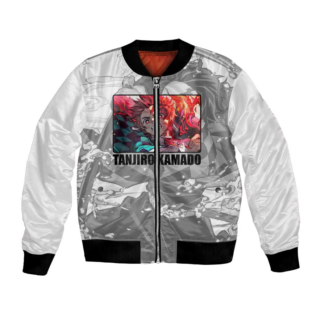 Tanjiro Kamado - Demon Slayer Bomber Jacket Anime Style