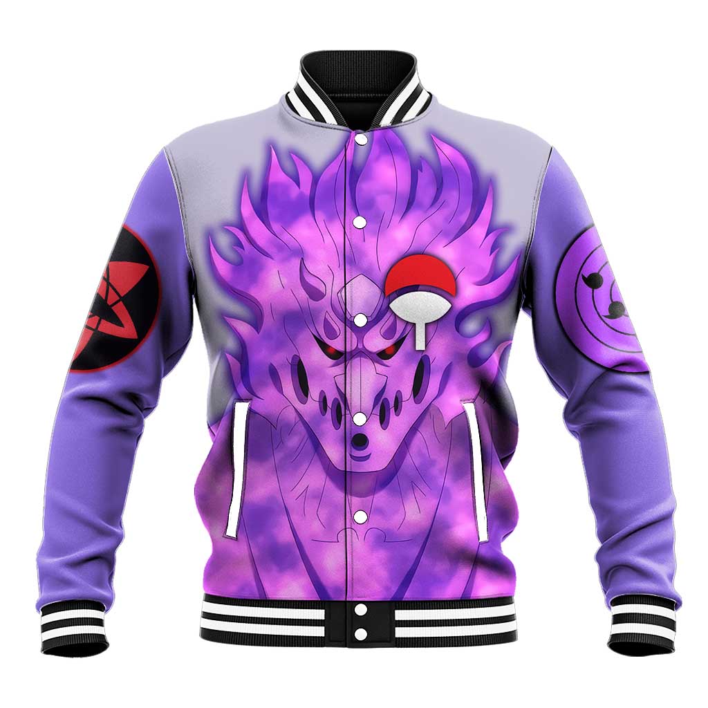 Uchiha Sasuke Naruto Shippuden Baseball Jacket Anime Style