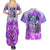 Uchiha Sasuke Naruto Shippuden Couples Matching Summer Maxi Dress and Hawaiian Shirt Anime Style